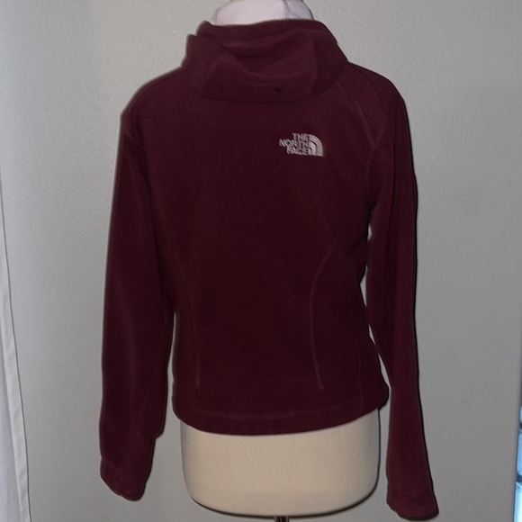 The North Face Womens Red Fleece Windwall Hoodie
Jacket Full Zip Zip Pockets xs - Picture 2 of 8